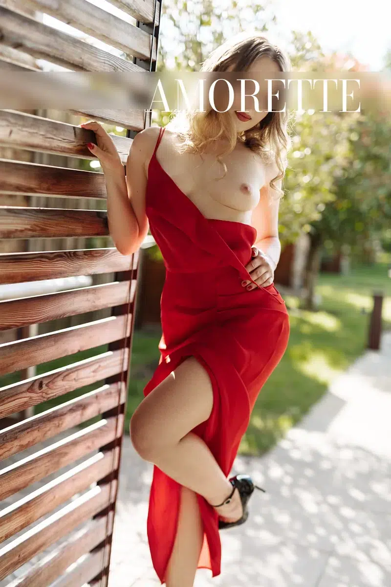 celine – open minded escort stockolm 1 elite escort model celine from stockholm shows her natural breast in a red dress